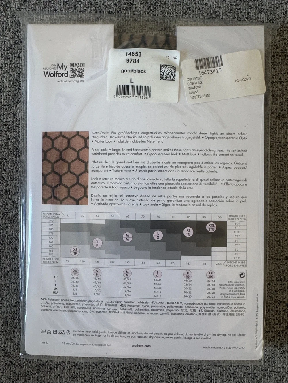 Wolford elegant sheer